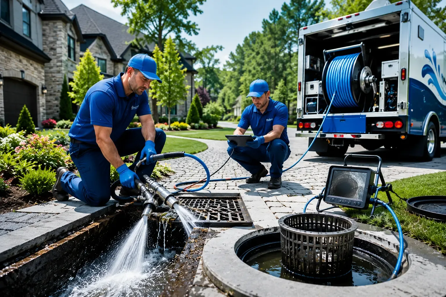 Local outdoor drain cleaning professionals in Ware, MA